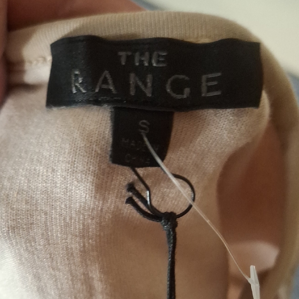 Beige Ribbed Sports Bra - Picture 3 of 5